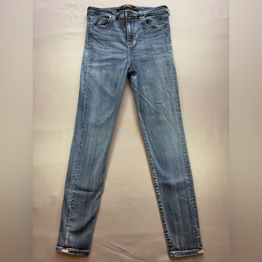 Liverpool Abby High Rise Skinny Jeans Women's Size 12 Blue Denim